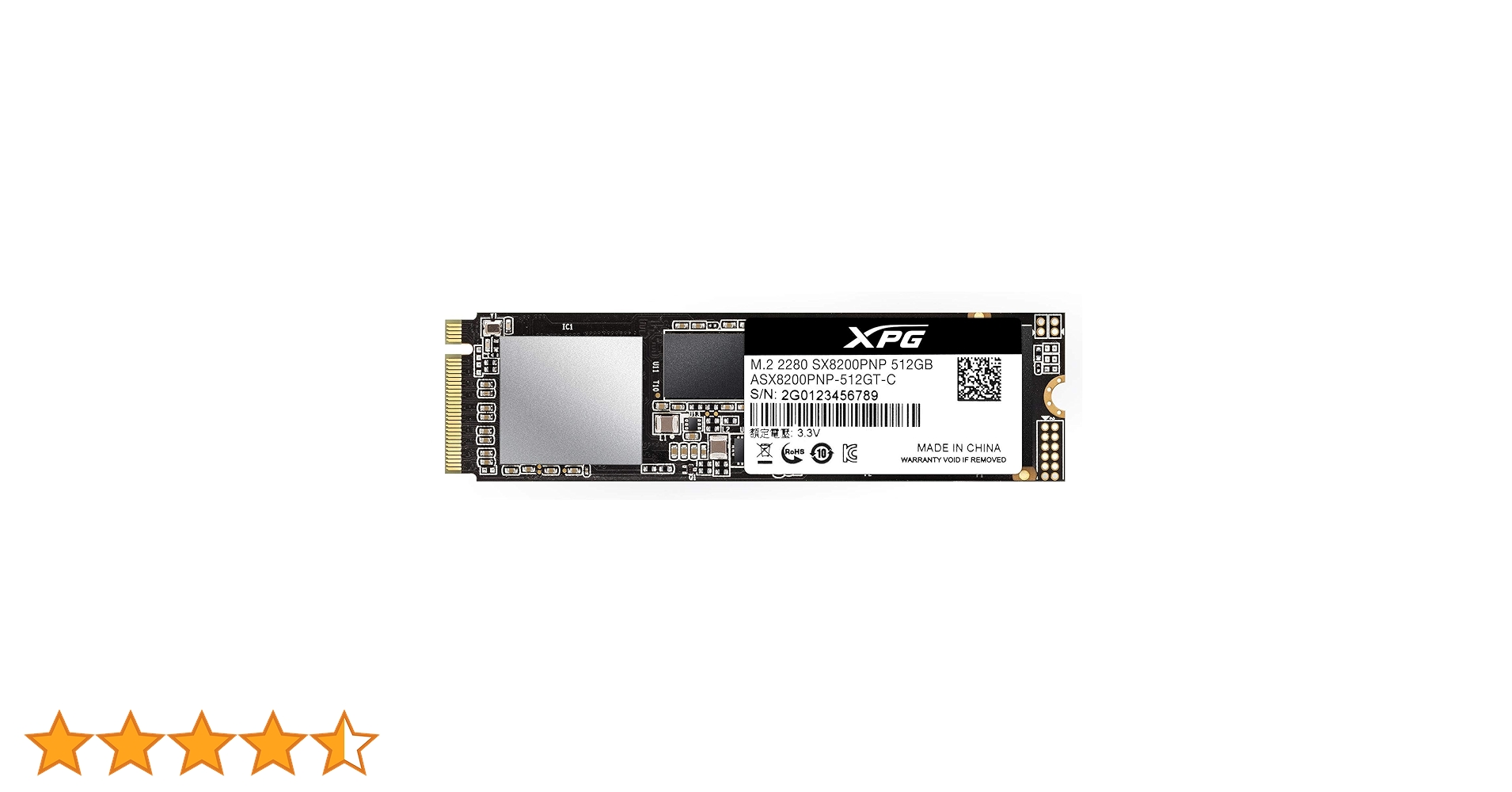 Amazon | ASX8200PNP-512GT-C XPG SX8200 Pro PCI-Express 3.0 | XPG Amazon | ASX8200PNP-512GT-C XPG SX8200 Pro PCI-Express 3.0 | XPG